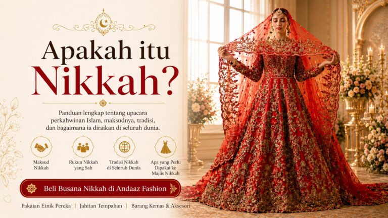 Apakah Itu Nikkah -The Nikkah Dresses by Andaaz Fashion