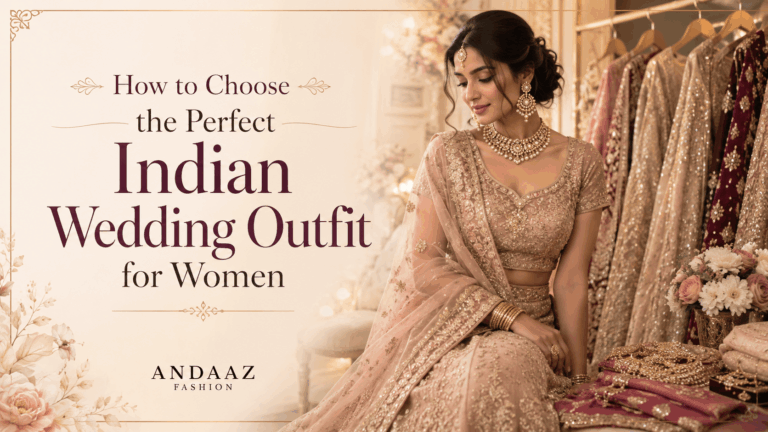 How to Choose the Perfect Indian Wedding Outfit for Women Banner